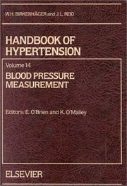 Cover of: Blood Pressure Measurement by 