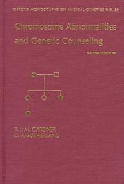 Cover of: Chromosome abnormalities and genetic counseling