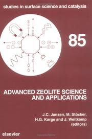 Cover of: Advanced zeolite science and applications