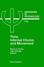 Cover of: Time, internal clocks, and movement