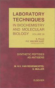 Synthetic peptides as antigens