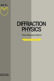 Cover of: Diffraction physics by J. M. Cowley