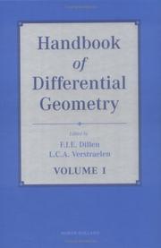 Cover of: Handbook of Differential Geometry, Volume 1