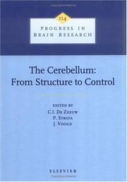 Cover of: The cerebellum by edited by C.I. de Zeeuw, P. Strata, J. Voogd.