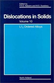 Cover of: Dislocations in Solids  | F. R. N. Nabarro