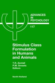 Cover of: Stimulus class formation in humans and animals by edited by Thomas R. Zentall and Paul M. Smeets.