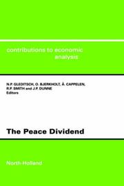 Cover of: The peace dividend by edited by Nils P. Gleditsch ... [et al.].