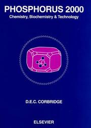 Cover of: Phosphorus 2000: chemistry, biochemistry & technology