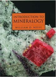 Cover of: Introduction to mineralogy