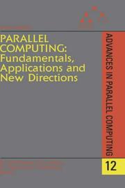Cover of: Parallel computing: fundamentals, applications, and new directions