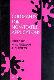 Cover of: Colorants for Non-Textile Applications | 