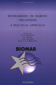 Cover of: Biomarkers in marine organisms: a practical approach