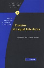 Cover of: Proteins at liquid interfaces
