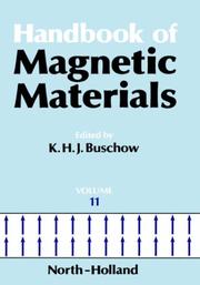 Cover of: Handbook of Magnetic Materials  | Darren Smith