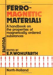 Cover of: Handbook of Magnetic Materials  by E.P. Wohlfarth