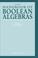 Cover of: Handbook of Boolean Algebras, Volume Volume 2