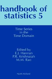 Cover of: Time series in the time domain