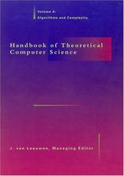 Cover of: Handbook of Theoretical Computer Science  by J. Van Leeuwen, J. Van Leeuwen