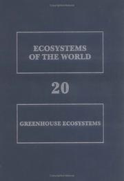 Cover of: Greenhouse ecosystems