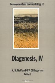 Cover of: Diagenesis, IV by edited by K.H. Wolf and G.V. Chilingarian.