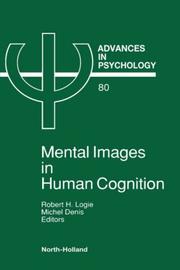 Cover of: Mental images in human cognition by edited by Robert H. Logie, Michel Denis.