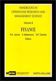 Cover of: Finance