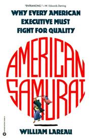 Cover of: American samurai by William Lareau
