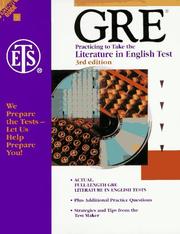 Gre by Educational Testing Service (ETS)