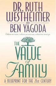 Cover of: The value of family by Ruth K. Westheimer