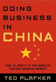 Cover of: Doing Business In China | Ted Plafker
