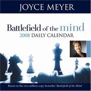Cover of: Battlefield of the Mind 2008 Daily Calendar