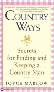 Cover of: Country Ways by Joyce Marlow, Joyce Marlow