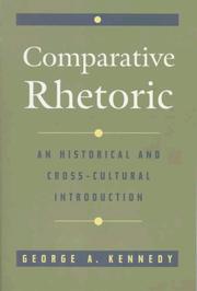 Cover of: Comparative Rhetoric by George A. Kennedy