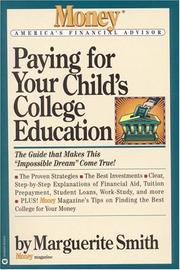 Cover of: Paying for your child's college education