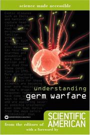 Cover of: Understanding Germ Warfare (Science Made Accessible) by Scientific American, Sandy Fritz