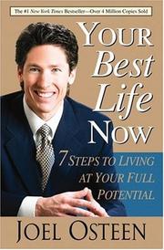 Cover of: Your Best Life Now by Joel Osteen