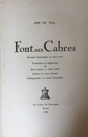 Cover of: Font aux Cabres by 
