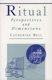 Cover of: Ritual: Perspectives and Dimensions