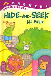 Cover of: Hide-and-Seek All Week | 