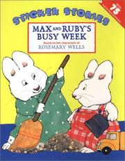 Cover of: Max and Ruby's busy week by Jean Little