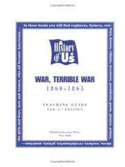 Cover of: A History of US:  Book 6: War, Terrible War, Teacher's Guide, Second Edition (History of U. S.)