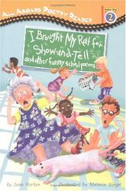 Cover of: I brought my rat for show-and-tell: and other funny school poems