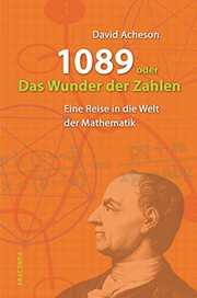 Cover of: 1089 oder das Wunder der Zahlen by David Acheson