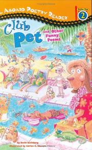 Cover of: Club pet and other funny poems