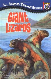 Cover of: Giant lizards: by Ginjer L. Clarke ; illustrated by Michael Rothman.