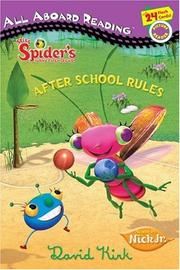 Cover of: After School Rules (Miss Spider) by David Kirk, Kirk, David