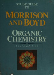 Cover of: Study guide to organic chemistry