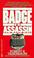 Cover of: The Badge of the Assassin (Signet)