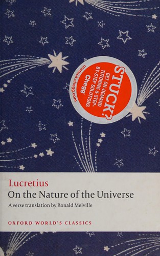 On the nature of the universe by Titus Lucretius Carus