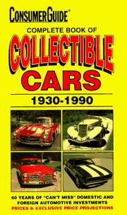 Complete book of collectible cars by Richard M. Langworth, Consumer Guide editors